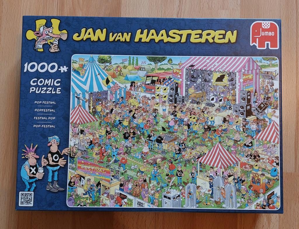 Puzzel Jan Van Haasteren 'Popfestival', Hobby en Vrije tijd, Denksport en Puzzels, Ophalen