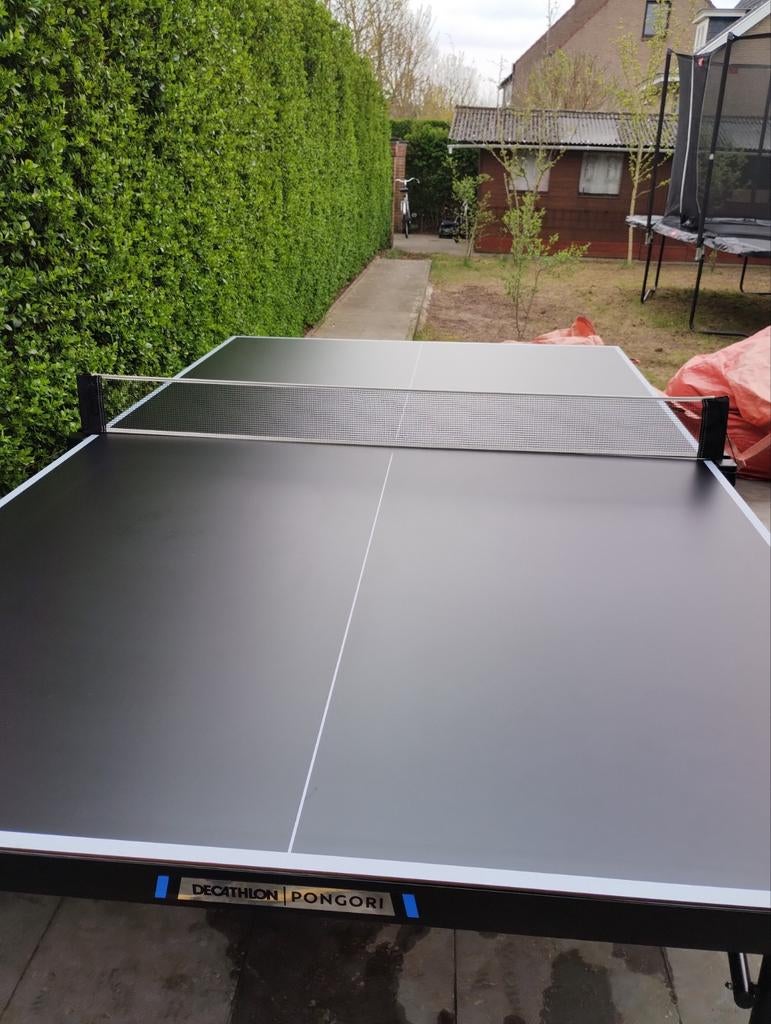 Pingpongtafel pongori930(buiten of binnen)in perfecte staat., Ophalen, Zo goed als nieuw, Tafel Outdoor, Verrijdbaar
