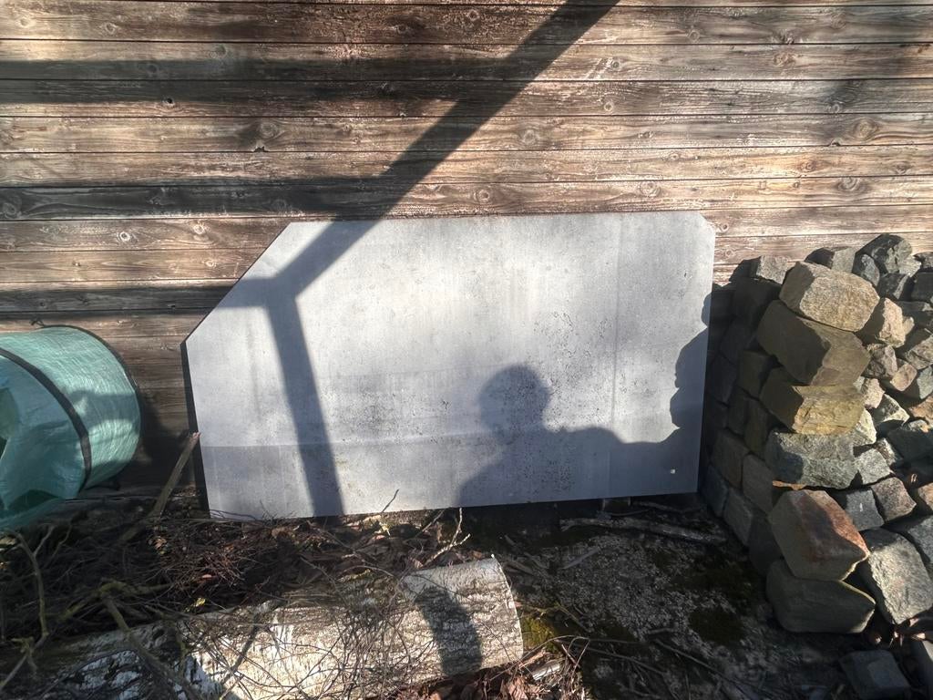 Arduin blauwe steen, Tuin en Terras, Tegels en Klinkers, Ophalen, Gebruikt, Overige typen, Gestraald