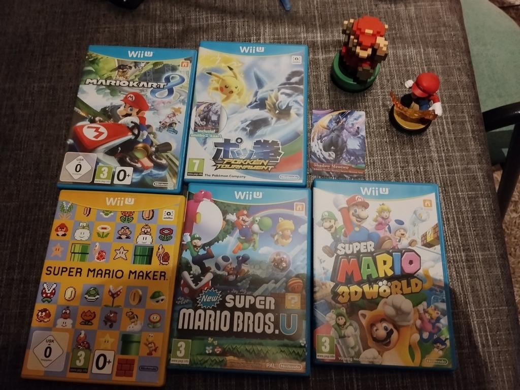 wiiU spellen + amibos, Games en Spelcomputers, Games | Nintendo Wii U, Ophalen of Verzenden