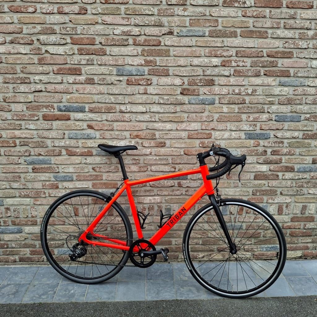 Koersfiets Triban RC100, Fietsen en Brommers, Triban, Gebruikt, Versnellingen, Ophalen