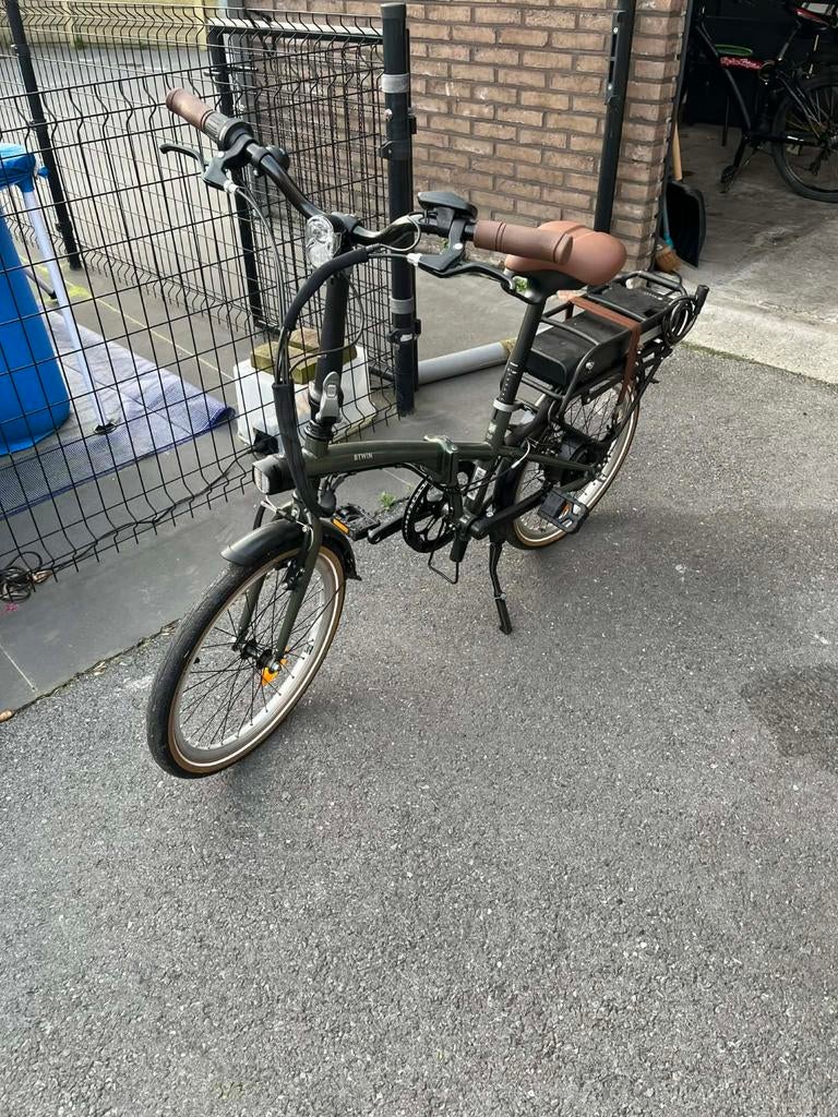 Elektrische mini fiets (gloednieuw), Ophalen