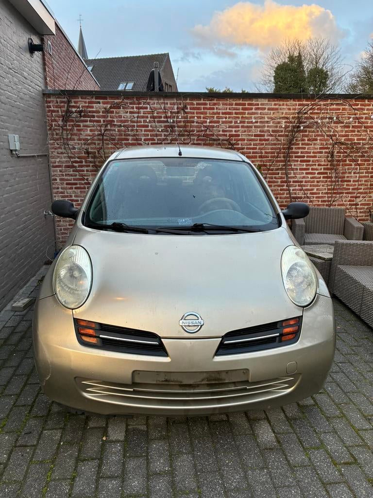 Nissan Micra K12 2003 Euro4, Autos, Achat, Boîte manuelle, Beige, Micra