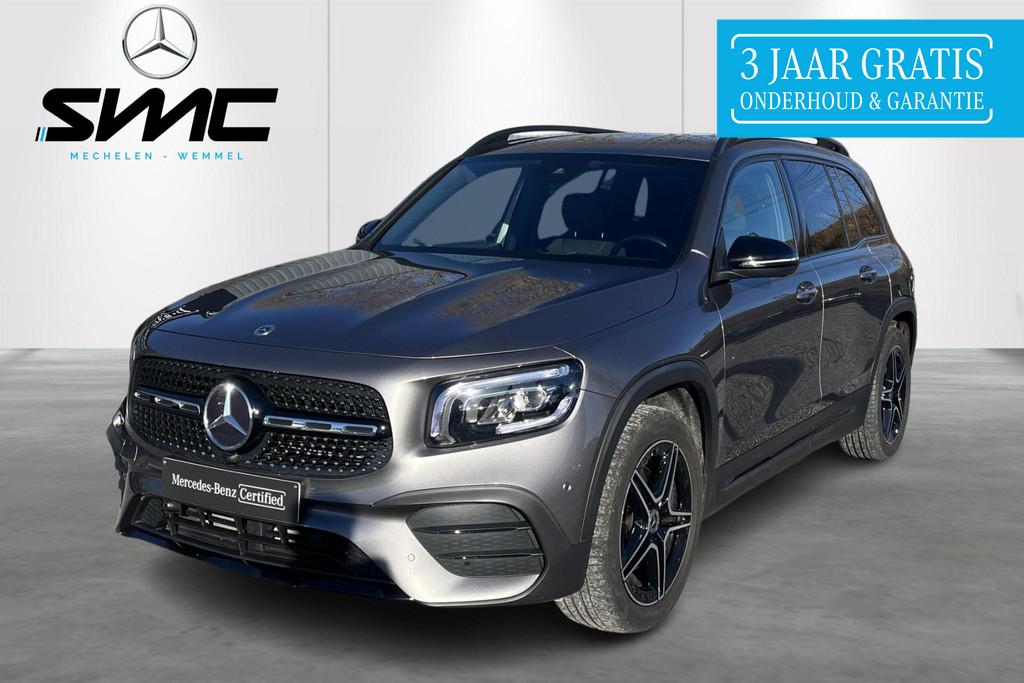Mercedes-Benz GLB GLB 180 d AMG Line 7-pl, Auto's, Stof, Gebruikt, Zwart, 4 cilinders