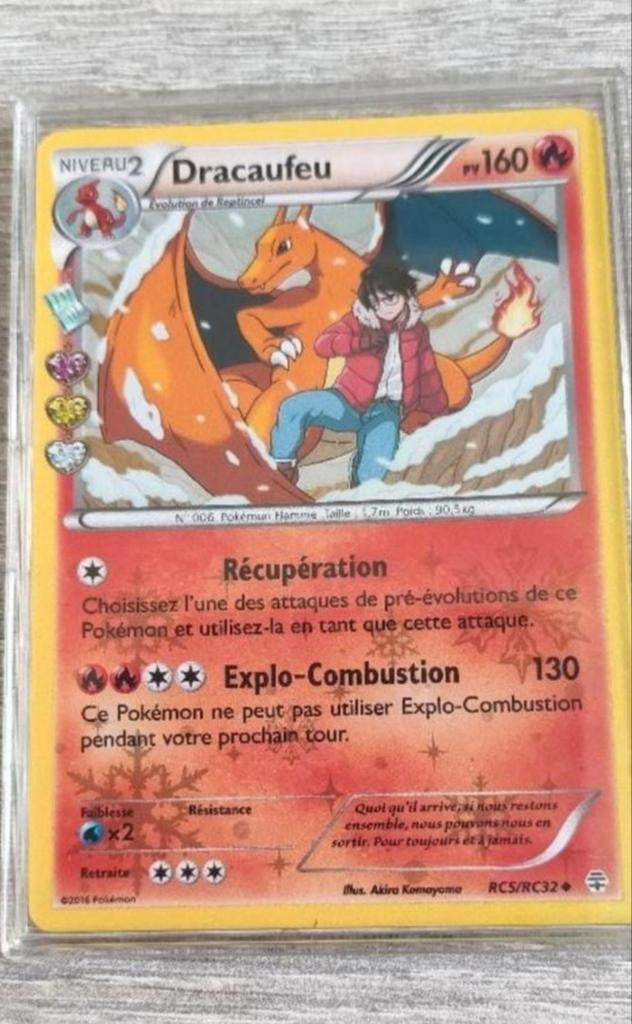 Pokémon Dracaufeu, Enlèvement, Comme neuf