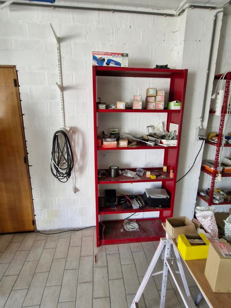 Ijzeren rekken/ per rek, Ophalen