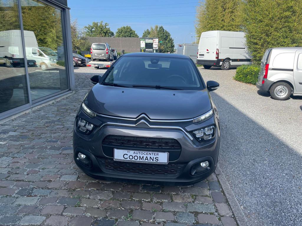Citroën C3 1.5 BlueHDi Shine S (12.810 +BTW) (bj 2022), Auto's, Voorwielaandrijving, 75 kW, Stof, Gebruikt