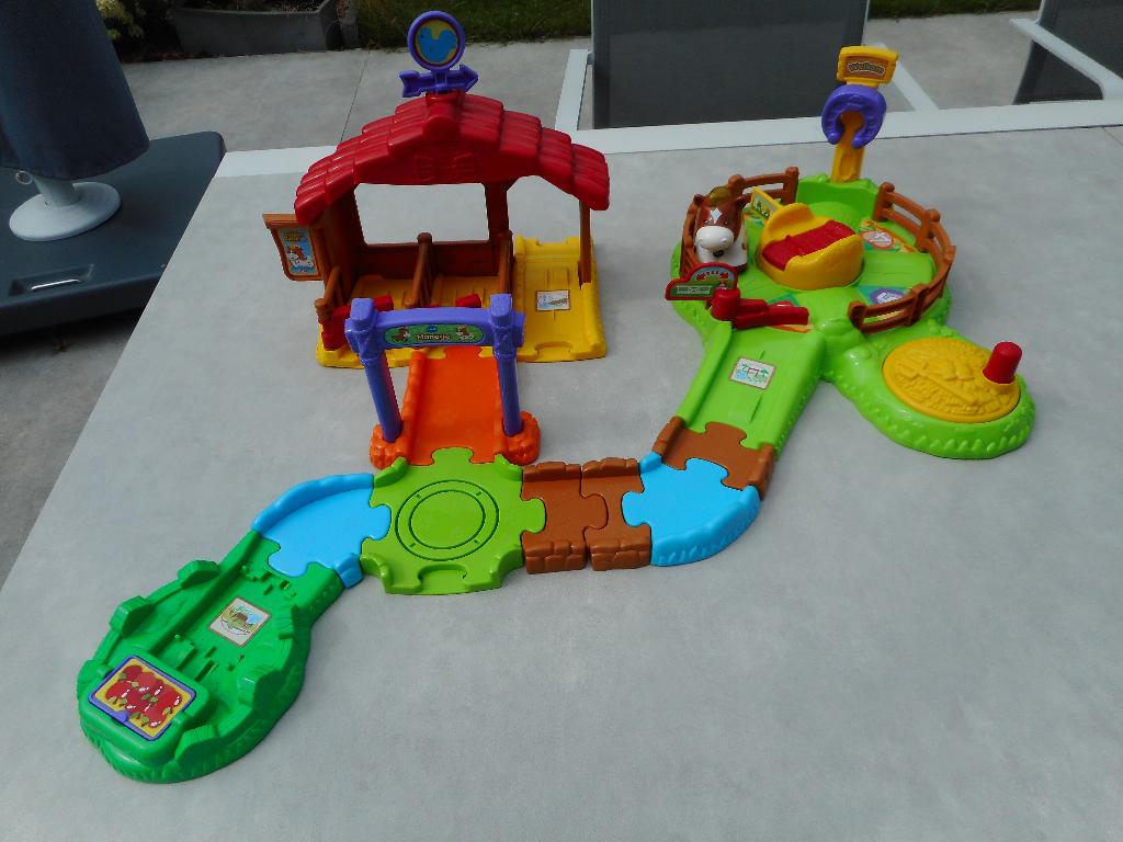 Vtech - Zoef zoef dieren - Manege, Enlèvement, Comme neuf, 2 à 4 ans