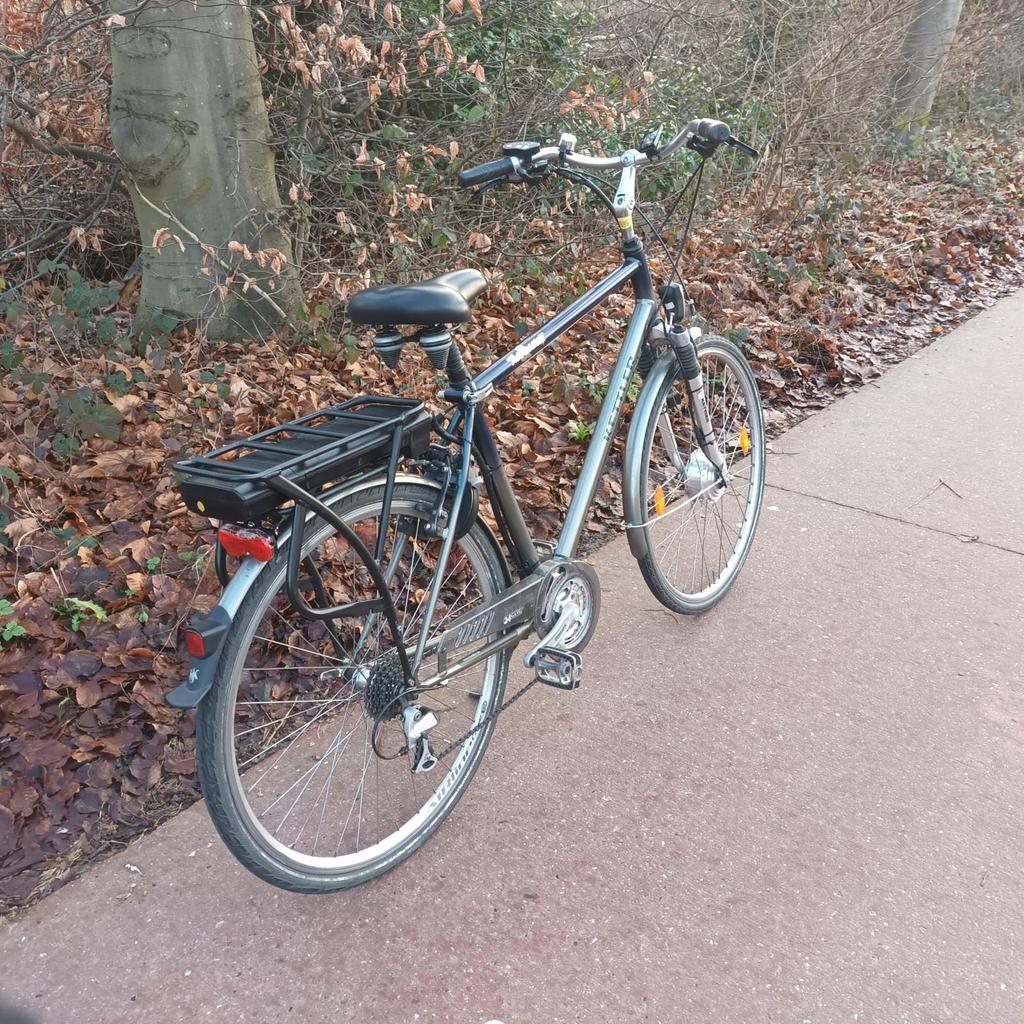 Grote elektrische herenfiets kettler, Fietsen en Brommers, Ophalen, Gebruikt