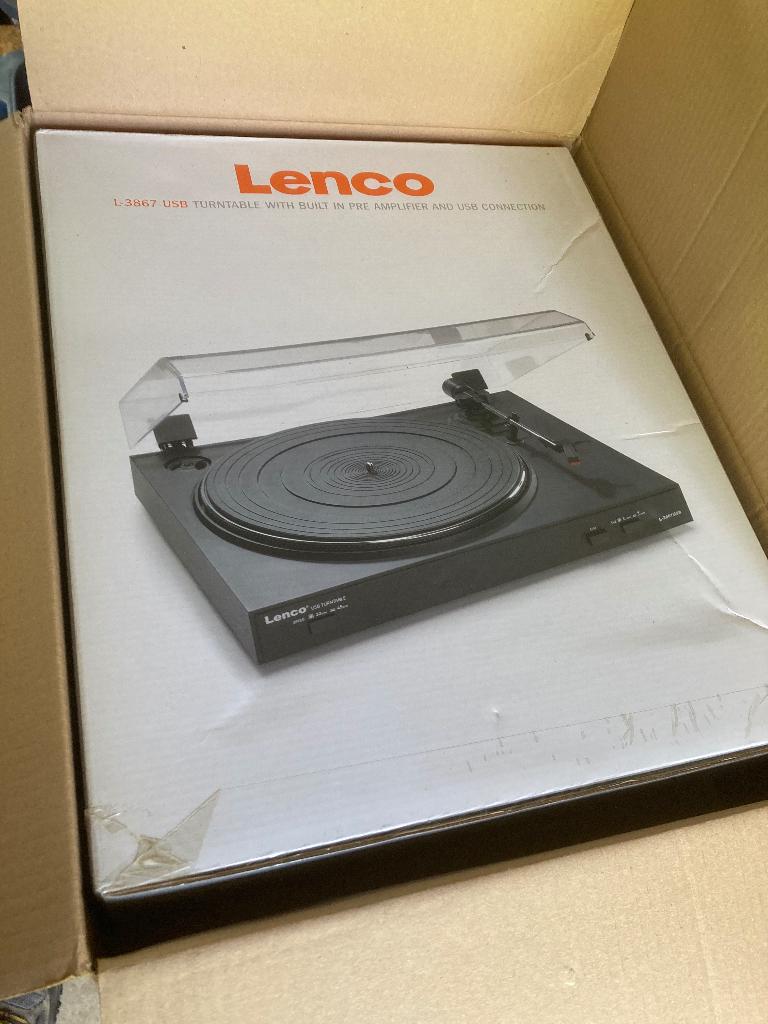 Tourne disque, Audio, Tv en Foto, Platenspelers, Nieuw, USB-aansluiting, Platenspeler, Ophalen