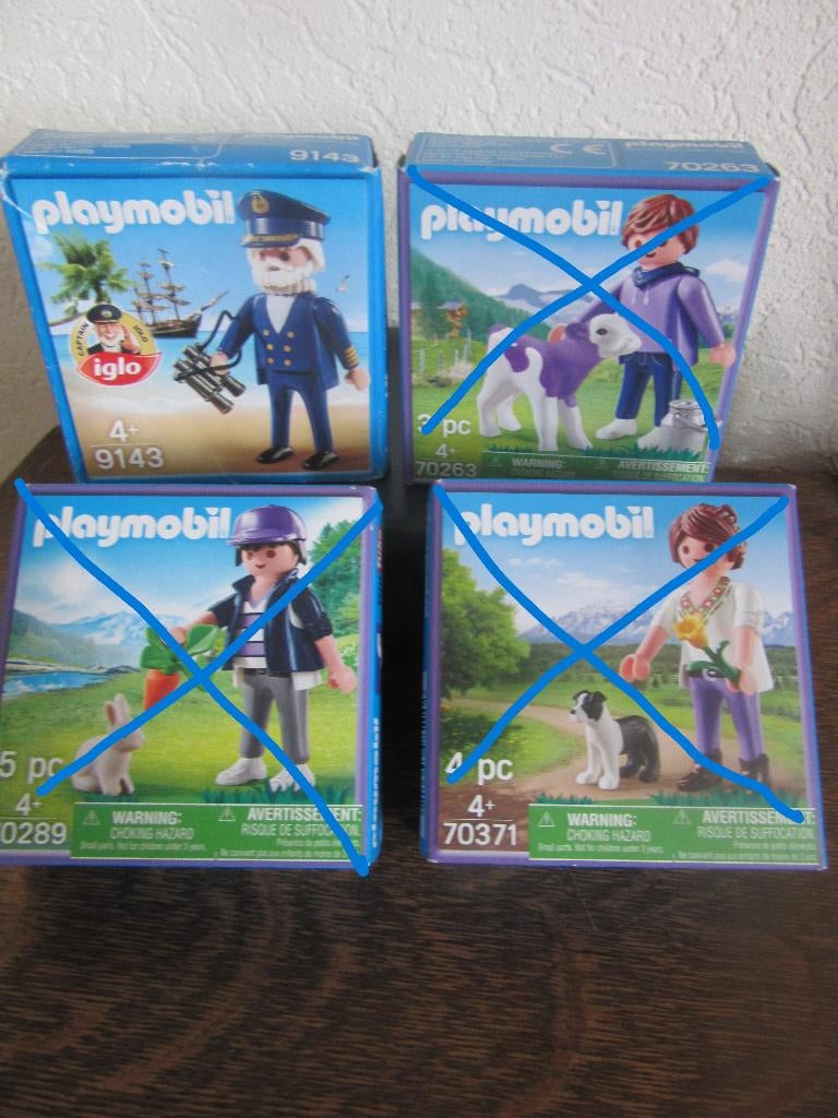 Objets de collection Playmobil Captain Igloo /Milkasettes, Collections, Enlèvement ou Envoi, Emballage