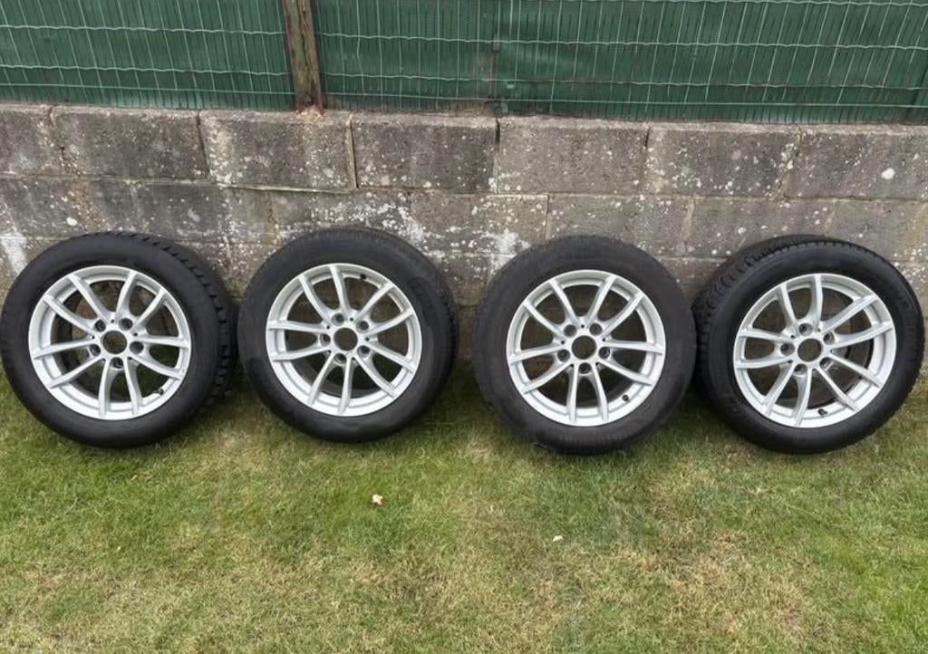 Jantes 16 pouces bmw avec pneus, Ophalen, 16 inch, Band(en)
