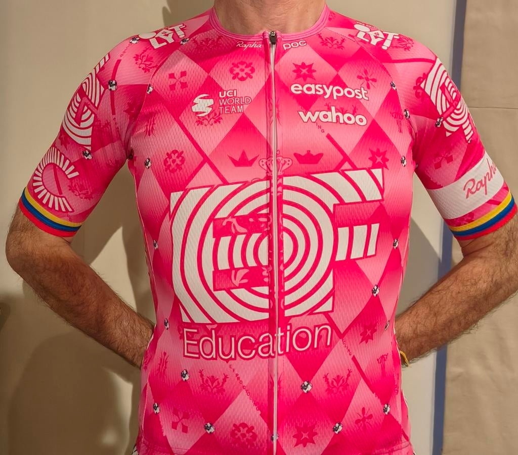 EF 2025 Carapaz replica. Maat M. In prima staat, Ophalen of Verzenden