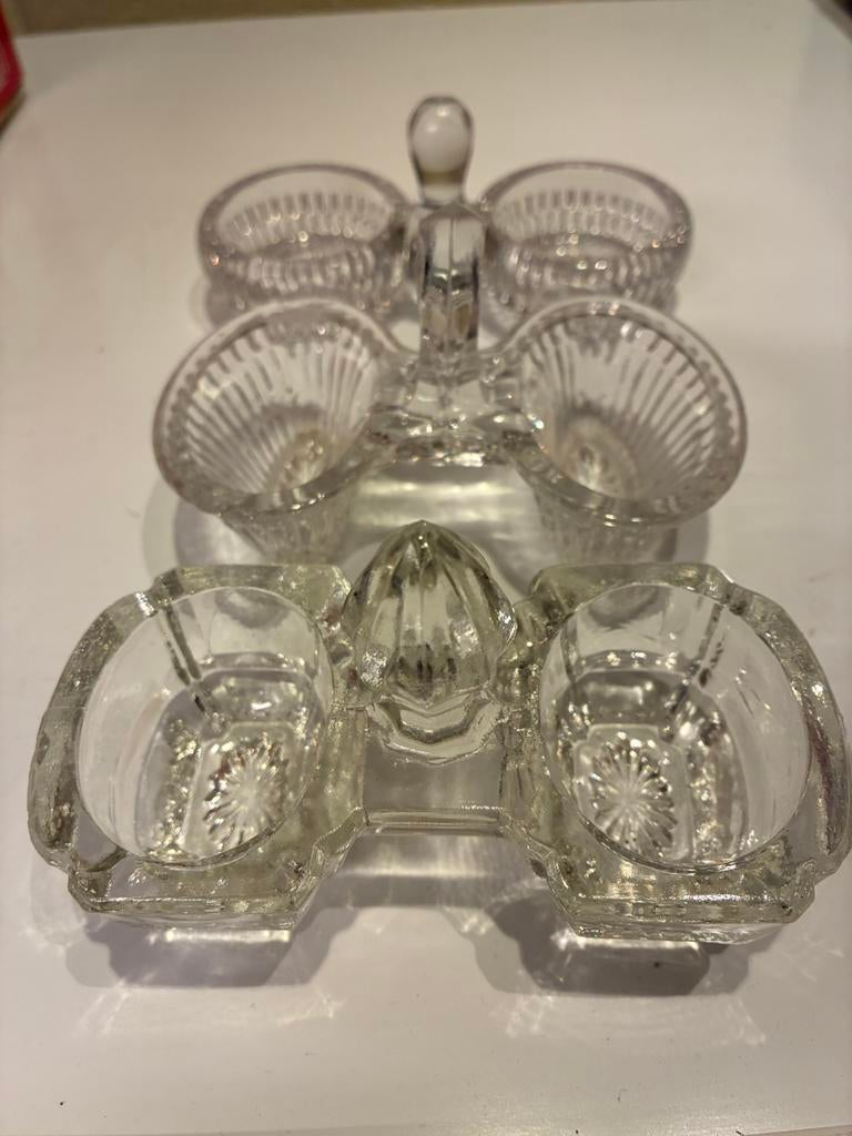 3anciens sel et poivre en cristal, Enlèvement