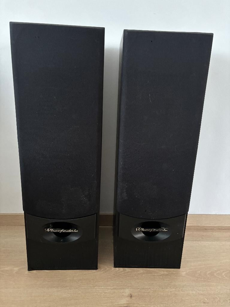 2 Whaferdale Valdus 400 kasten, Audio, Tv en Foto, Luidsprekerboxen, Gebruikt, 120 watt of meer, Front, Rear of Stereo speakers