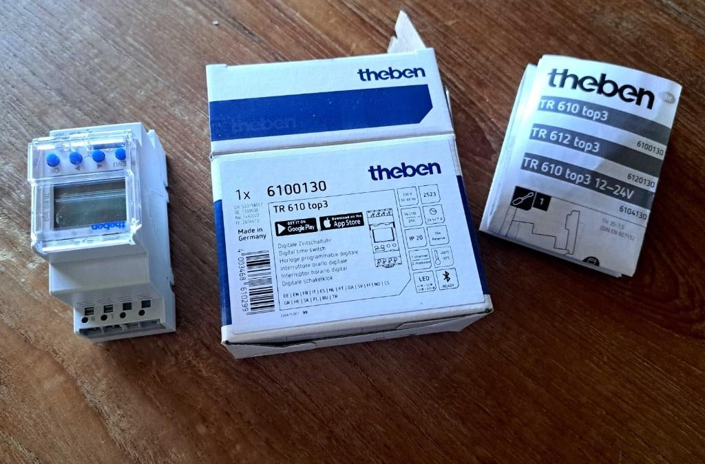 horloge programmable, Bricolage & Construction, Électricité & Câbles, Enlèvement, Comme neuf