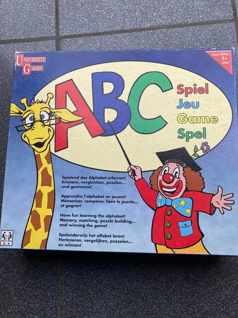jeu ABC, Enlèvement, Comme neuf, Découverte