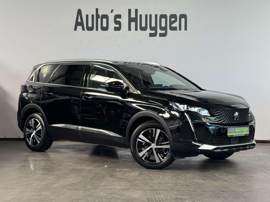 Peugeot 5008 1.2 PureTech GT AUTOMAAT 7 plaatsen (bj 2023), Auto's, Automaat, Gebruikt, Zwart, 1199 cc