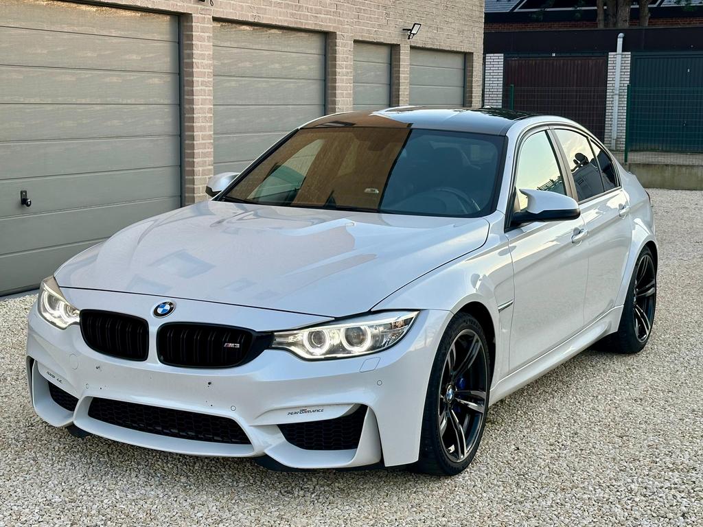 BMW M3 F80 431PK 2017, Autos, BMW, Cuir, Achat, Euro 6, Boîte manuelle