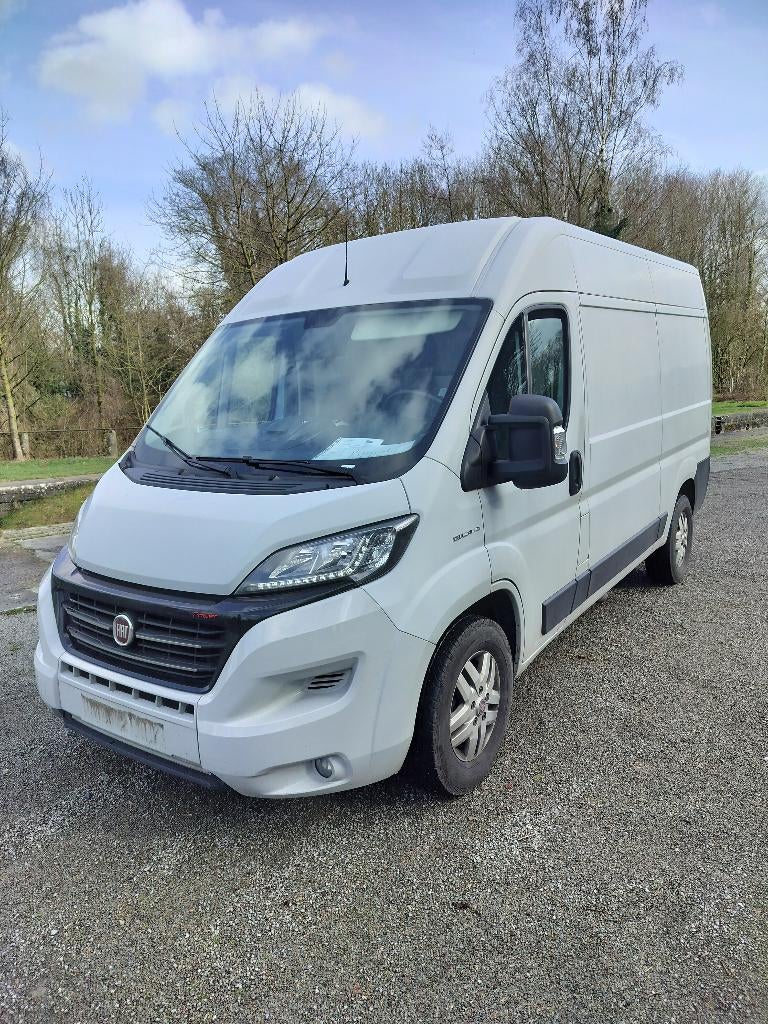 Fiat Ducato AUTOMATIQUE, Argent ou Gris, Euro 6, Entreprise, 3 places