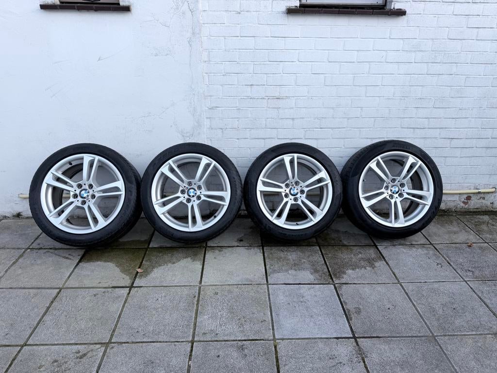 19” Originele BMW Breedset velgen met banden !, Auto-onderdelen, Banden en Velgen, Gebruikt, 275 mm, Banden en Velgen, Personenwagen