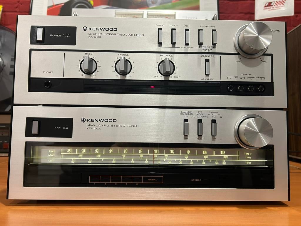 Ampli - Tuner KENWOOD vintage, Enlèvement ou Envoi, Comme neuf
