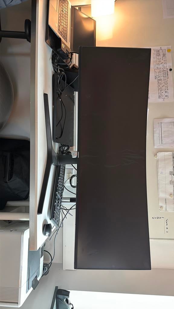 Samsung CJ89 43 inch, Ophalen, Gebruikt