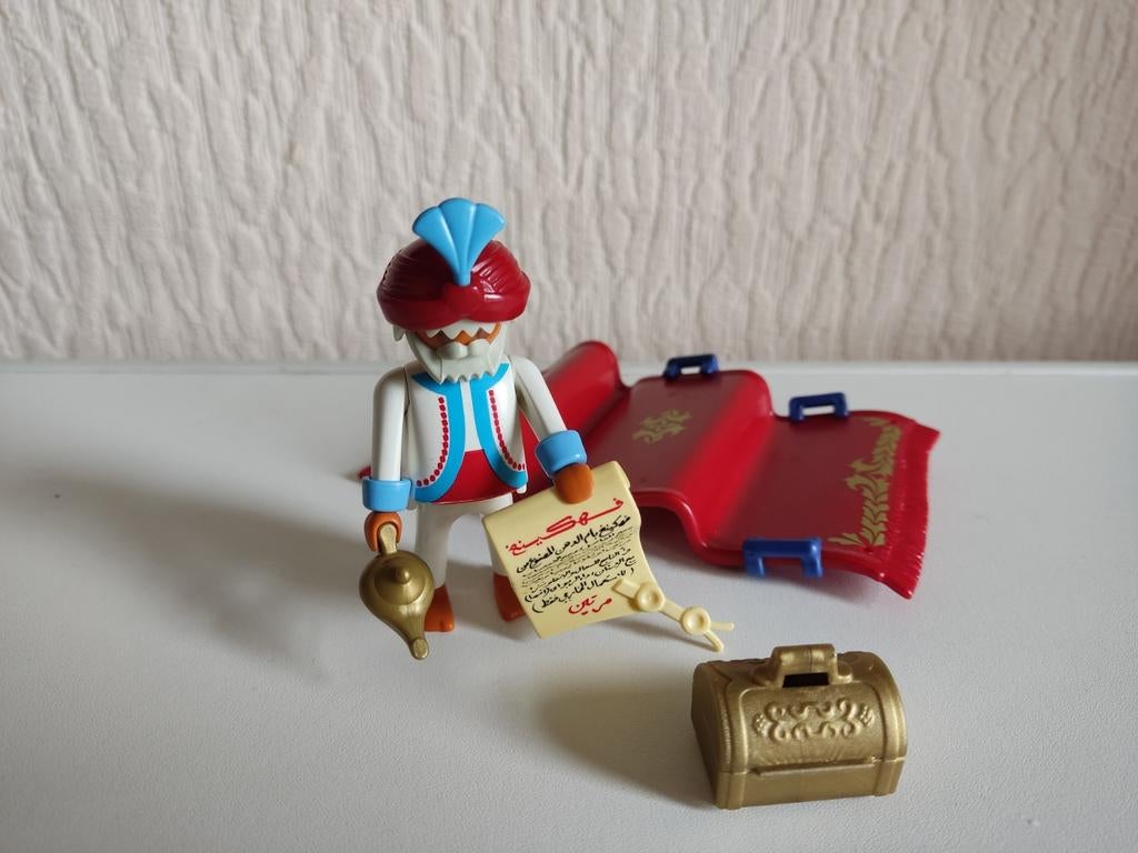 Playmobil Sultan op vliegend tapijt 3834 Vintage, Ophalen, Zo goed als nieuw, Complete set