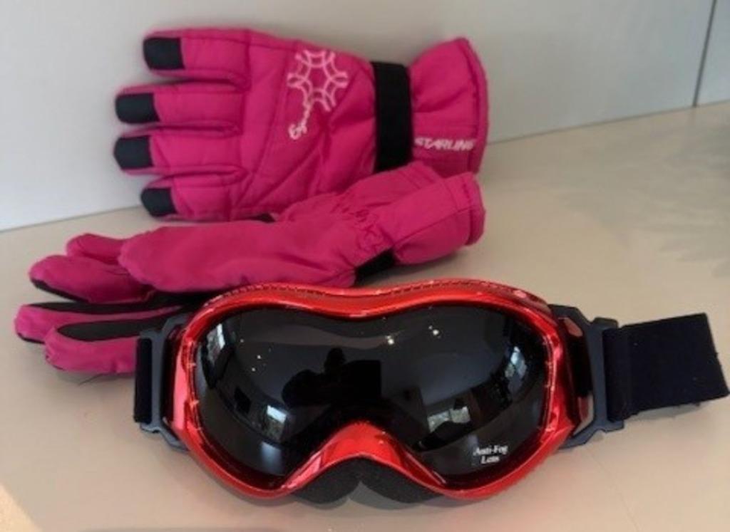 skibril en -handschoenen, Ophalen, Zo goed als nieuw, Ski, Overige merken