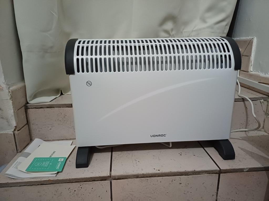 Vonroc nieuw verpakte elektrische verwarming, Ophalen, Nieuw, Radiator