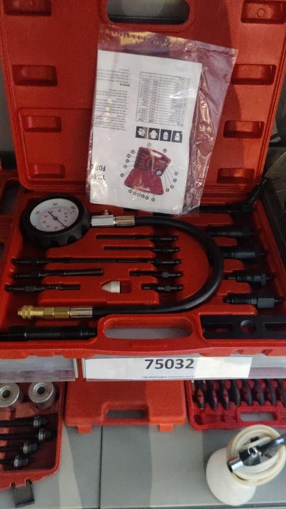 UltraToolz 17 delige compressietester voor dieselmotoren, Ophalen of Verzenden