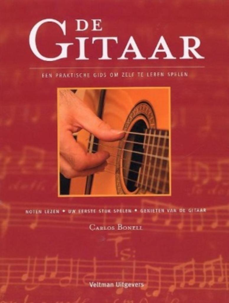 Le livre d'apprentissage de la guitare de Carlos Bonell, Livres, Enlèvement ou Envoi, Utilisé, Instrument