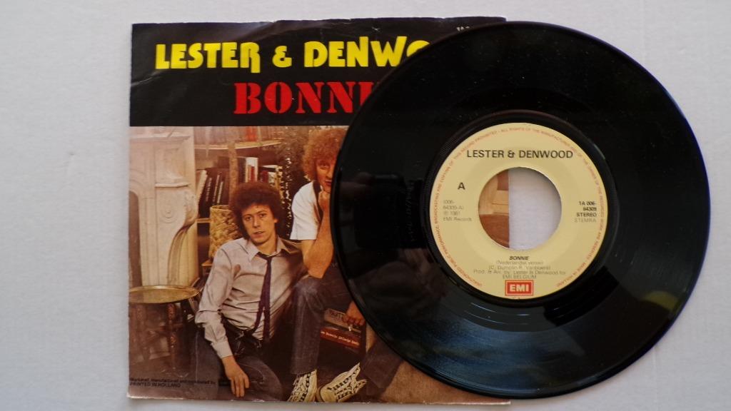 LESTER & DENWOOD - Bonnie (45t), 7 inch, Single, Ophalen of Verzenden, Zo goed als nieuw