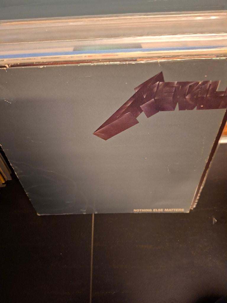 12" - metallica - nothing else matters - vak 8, Enlèvement ou Envoi, Utilisé