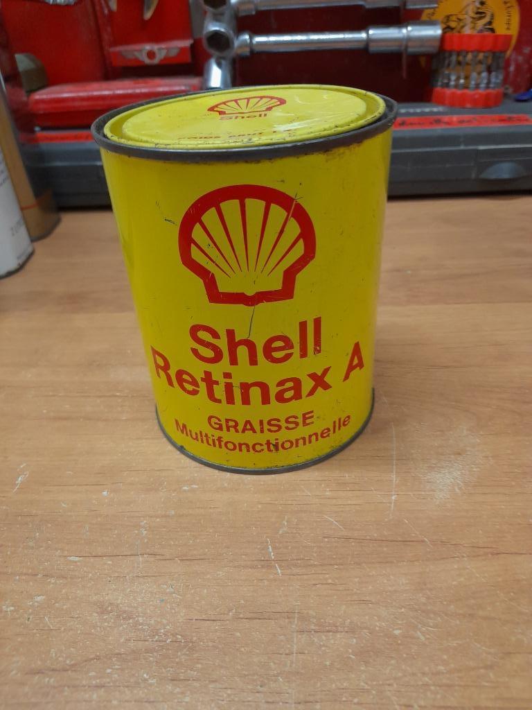 oude lege vetpot met deksel retinax A oliekan, Verzamelen, Merken en Reclamevoorwerpen, Gebruikt, Overige typen, Verzenden