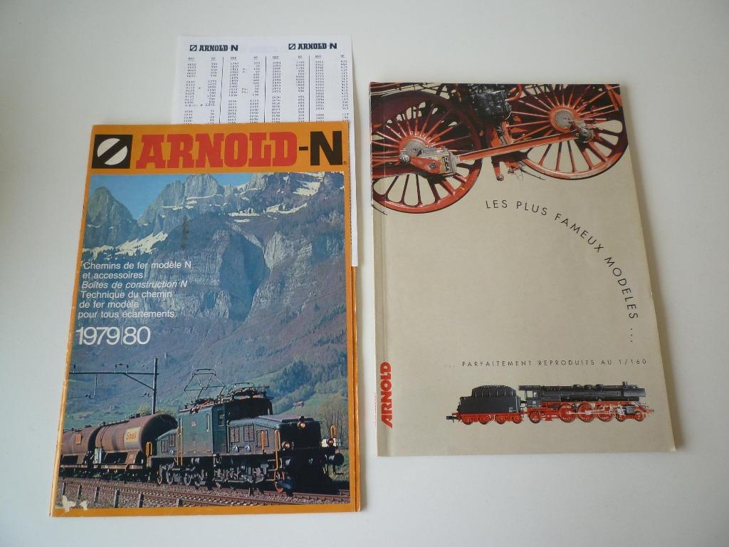 Anciens catalogues et tarif Arnold, Enlèvement ou Envoi, Arnold