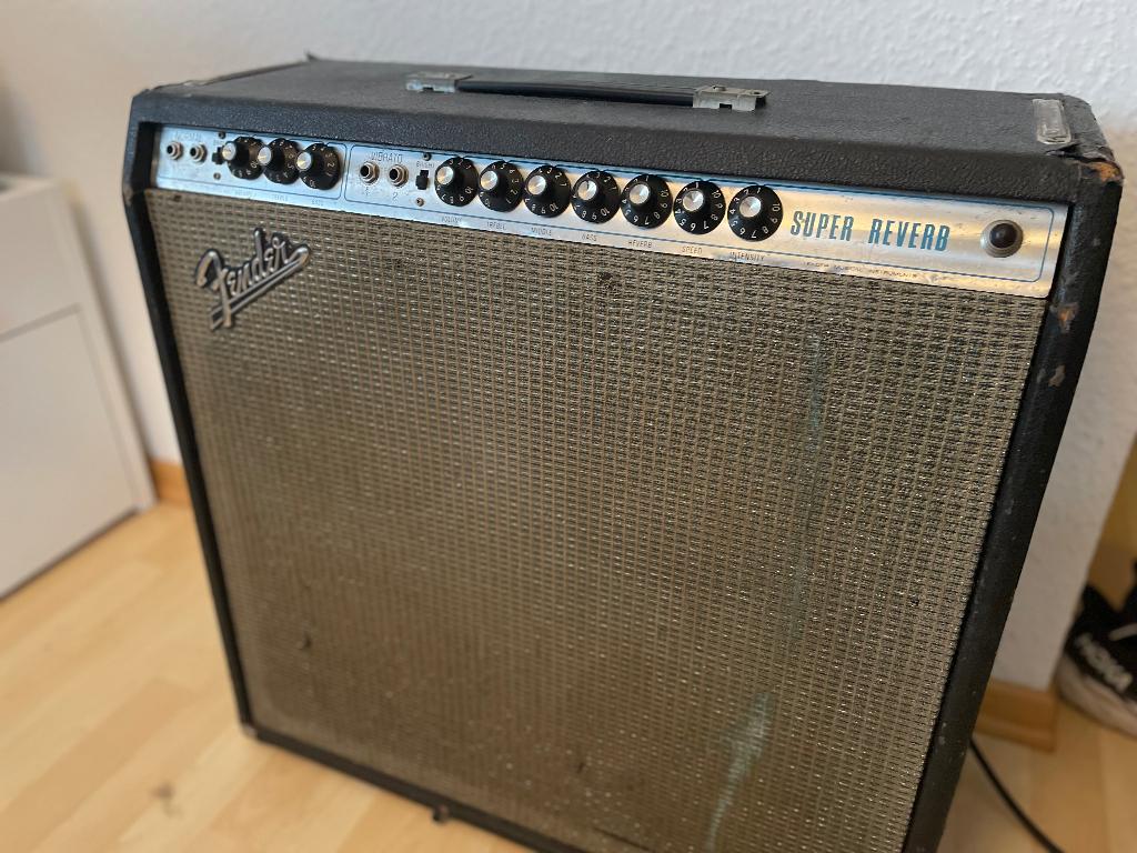 Fender Super Reverb 1969/1970/1971, Muziek en Instrumenten, Ophalen, Gebruikt, Gitaar, Minder dan 50 watt