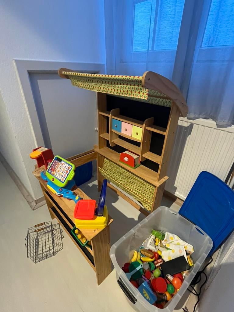 Speelwinkeltje, Ophalen, Gebruikt