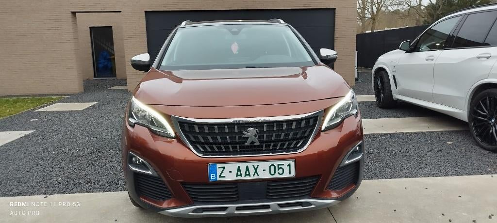 Peugeot 3008 1.2 i Crossway 78000km - GARANTIE- Drive select, Auto's, Voorwielaandrijving, Bruin, Alcantara, 5 deurs