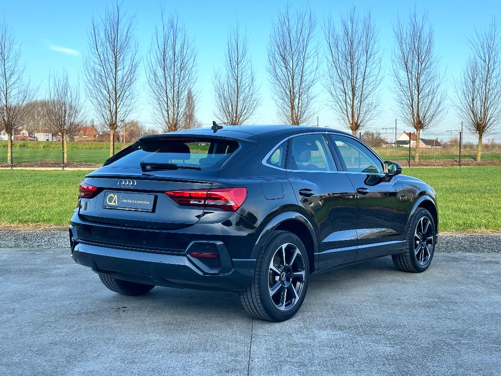 AUDI Q3 SPORTBACK 35 TFSI LED/CARPLAY/VERW. ZETELS/GARANTIE, Autos, Audi, Achat, Entreprise, Boîte manuelle, Entretenue par le concessionnaire