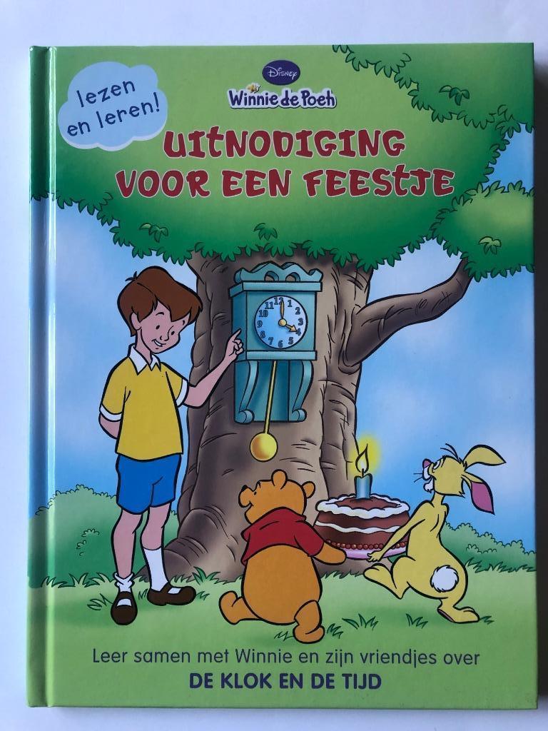 Lees-en leerboek: Winnie de Poeh Uitnodiging voor een feestj, Boeken, Ophalen of Verzenden, Zo goed als nieuw, Disney, Fictie algemeen