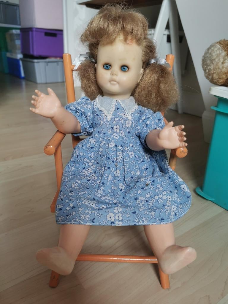 Poupée Unica très ancienne, Collections, Enlèvement ou Envoi, Utilisé