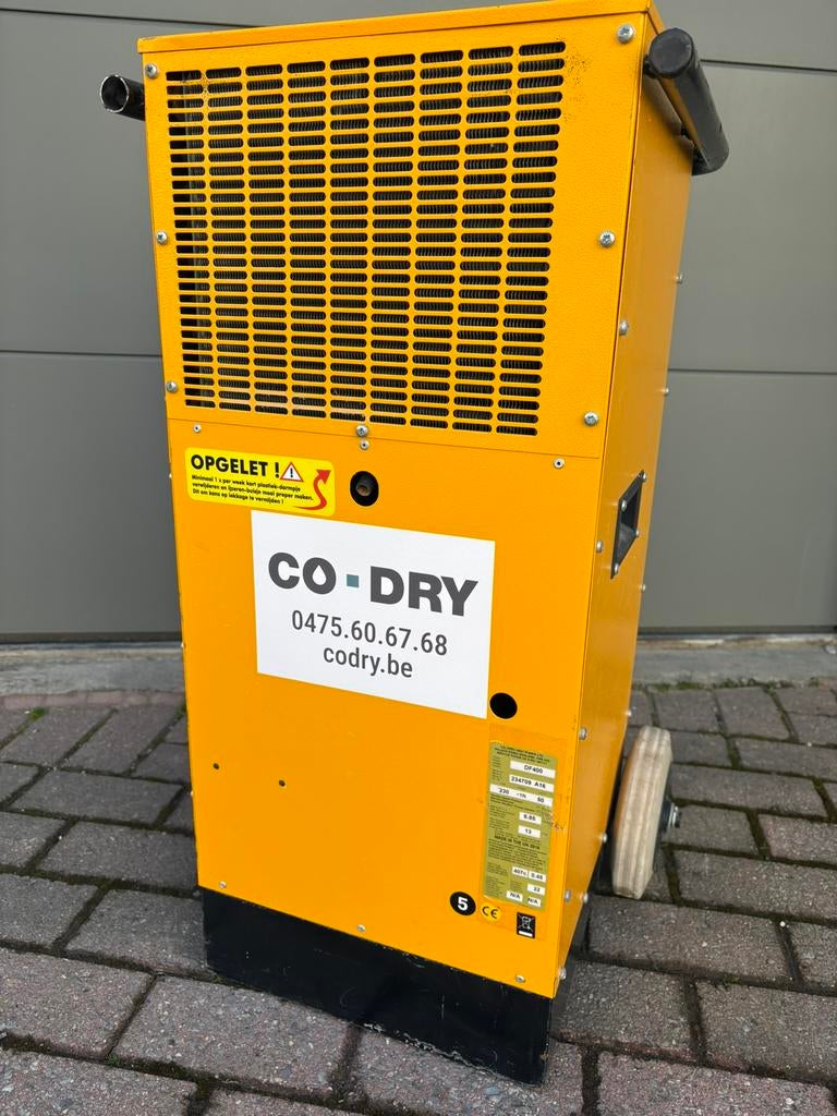 Location déshumidificateur chantier DryfastDF400 75l/j 40€/s, Enlèvement, Comme neuf, Ventilateur et Extracteur