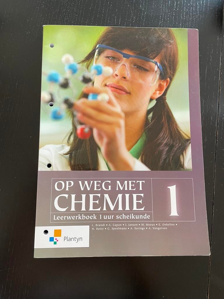 Op Weg Med Chemie leerwerkboek 1 uur scheikunde, Boeken, Schoolboeken, Ophalen of Verzenden, Gelezen, Scheikunde
