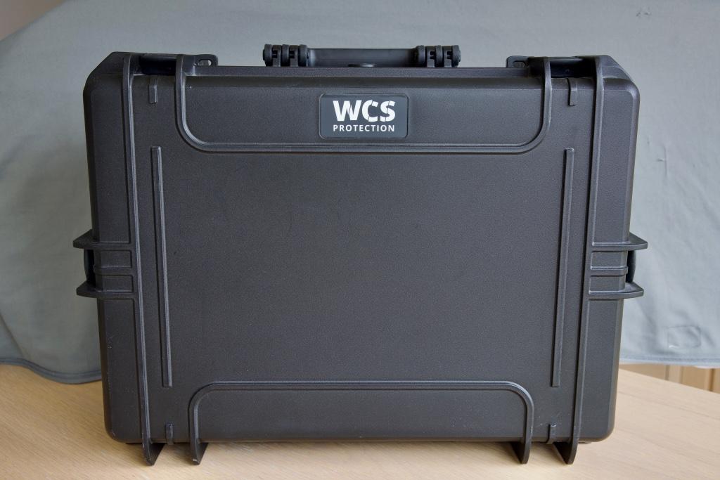 WCS Protection 505 koffer zwart, Handtassen en Accessoires, Koffers, Zo goed als nieuw, Hard kunststof, Ophalen of Verzenden