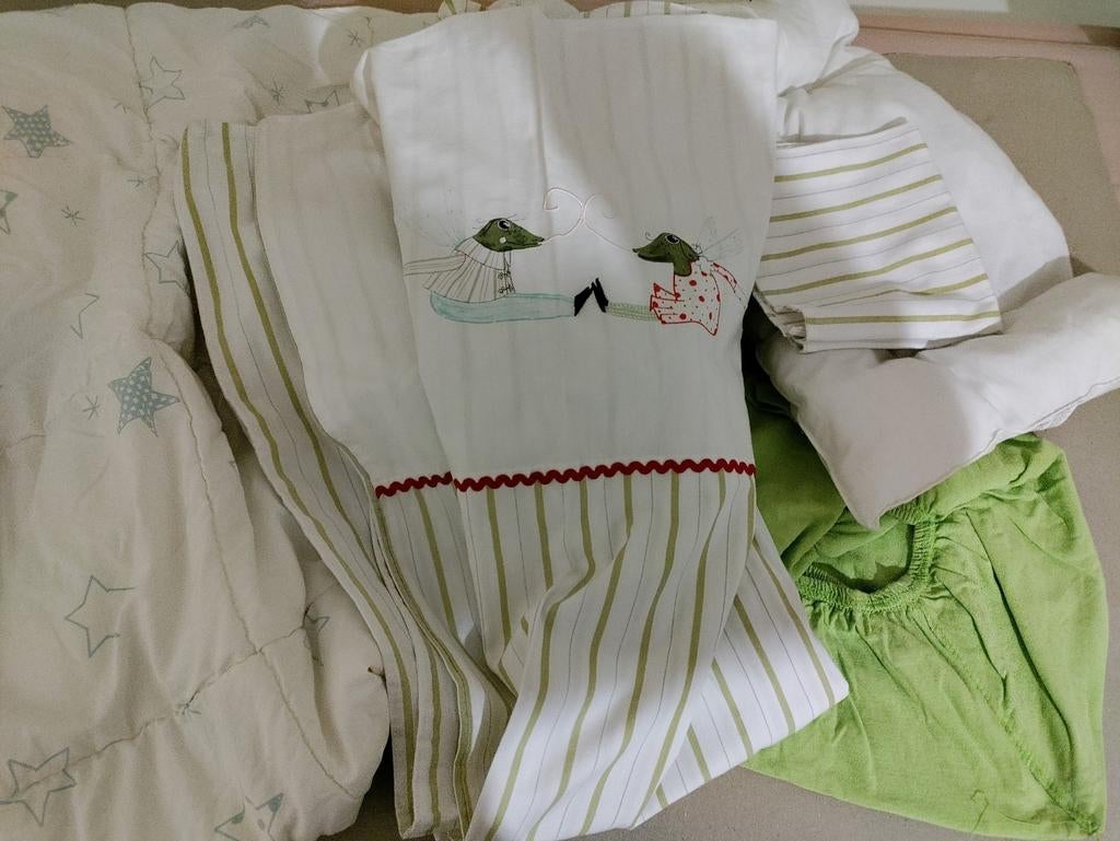 Baby/Kinder dekbed, dekbedovertrek, hoeslaken.., Ophalen, Gebruikt, Dekbedovertrek