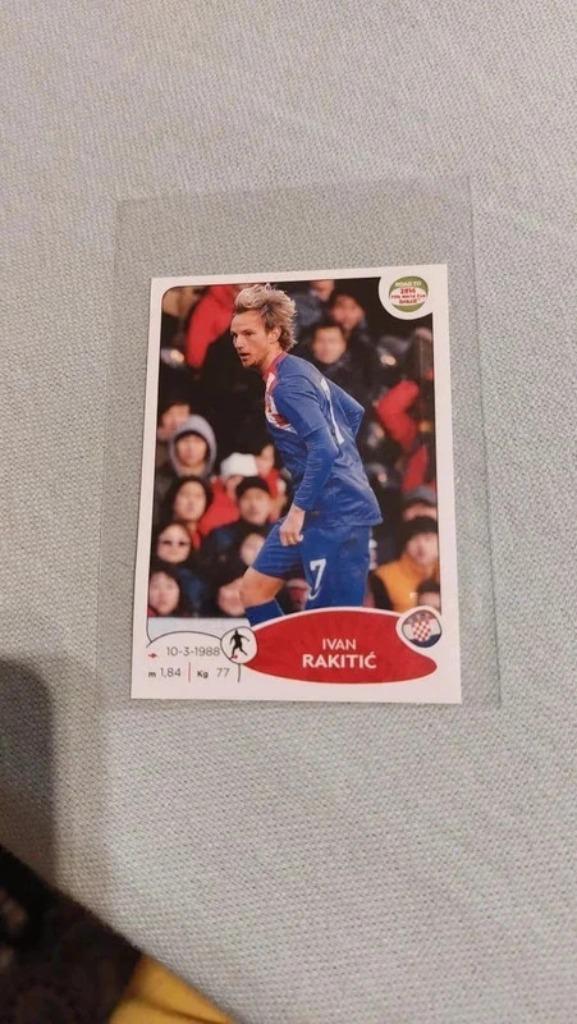 Panini/Sticker/Ivan Rakitic/Kroatië/Road to Brasil 2014, Collections, Envoi, Neuf, Affiche, Image ou Autocollant