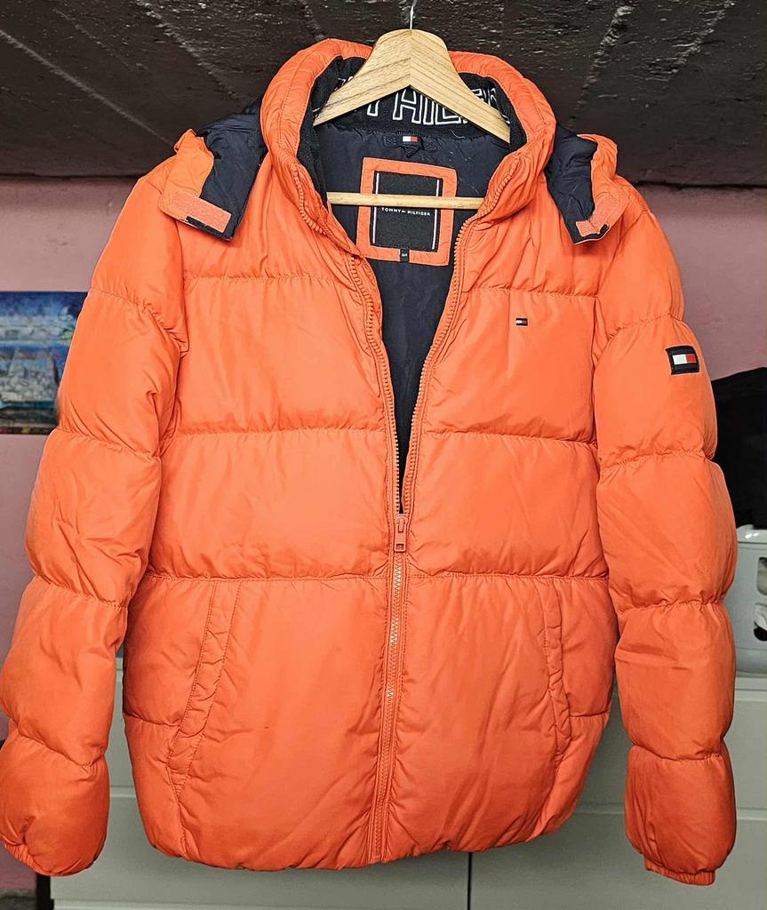 VESTE TOMMY HILFIGER 14 ANS, Enlèvement, Comme neuf, Orange