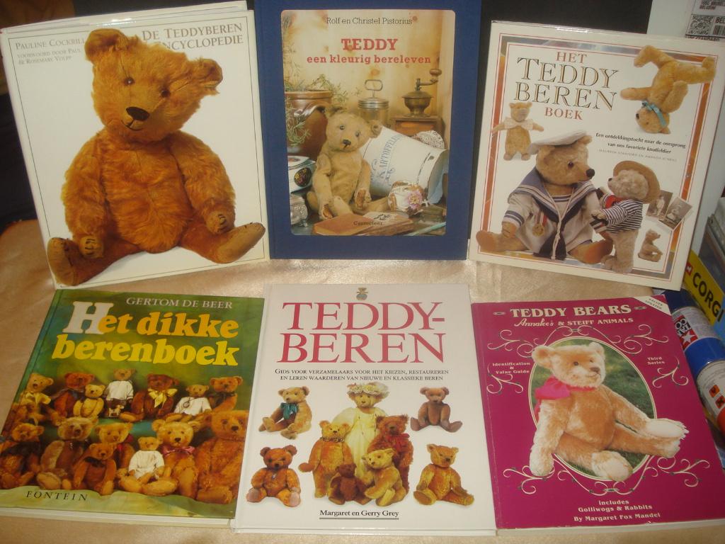 Lot de 6 Beaux Livres sur les Teddy Bears de Collection, Collections, Enlèvement ou Envoi, Comme neuf, Autres marques