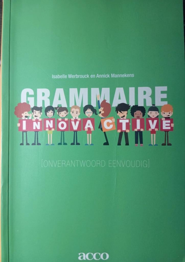 GRAMMAIRE INNOVACTIVE, Ophalen of Verzenden